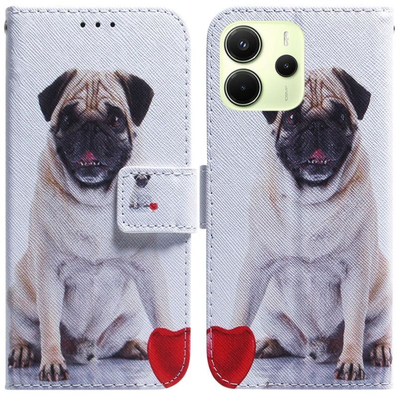 Housse Xiaomi Redmi Note 14 4G Pug Dog