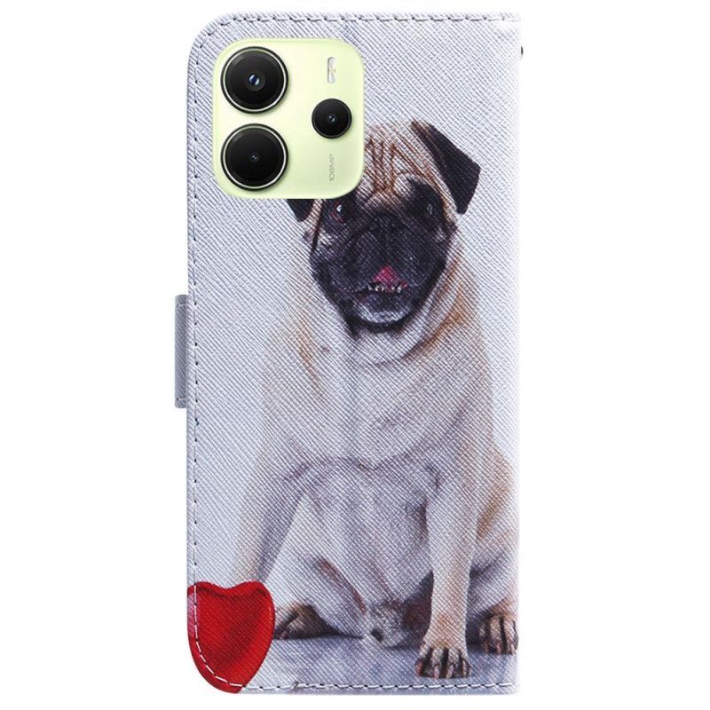 Housse Xiaomi Redmi Note 14 4G Pug Dog