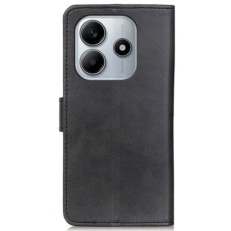 Housse Xiaomi Redmi Note 14 4G Simili Cuir Mat