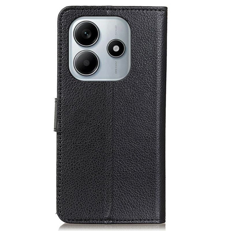 Housse Xiaomi Redmi Note 14 4G Simili Cuir Traditionnel