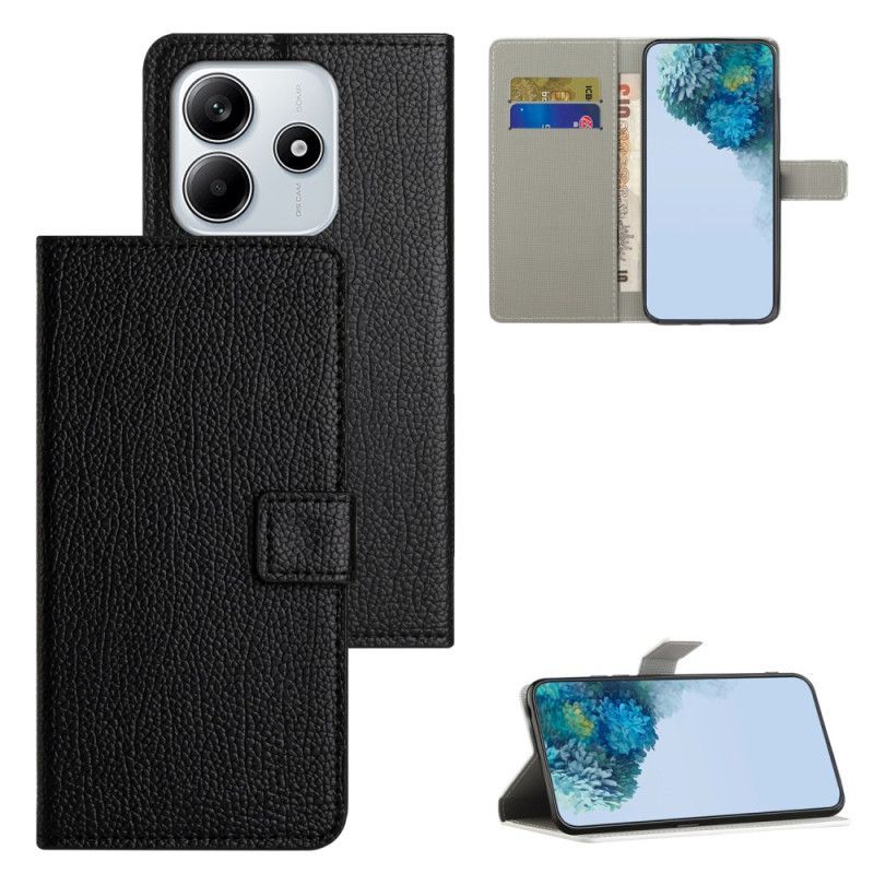 Housse Xiaomi Redmi Note 14 4G Texture Litchi