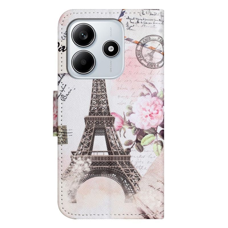 Housse Xiaomi Redmi Note 14 4G Tour Eiffel