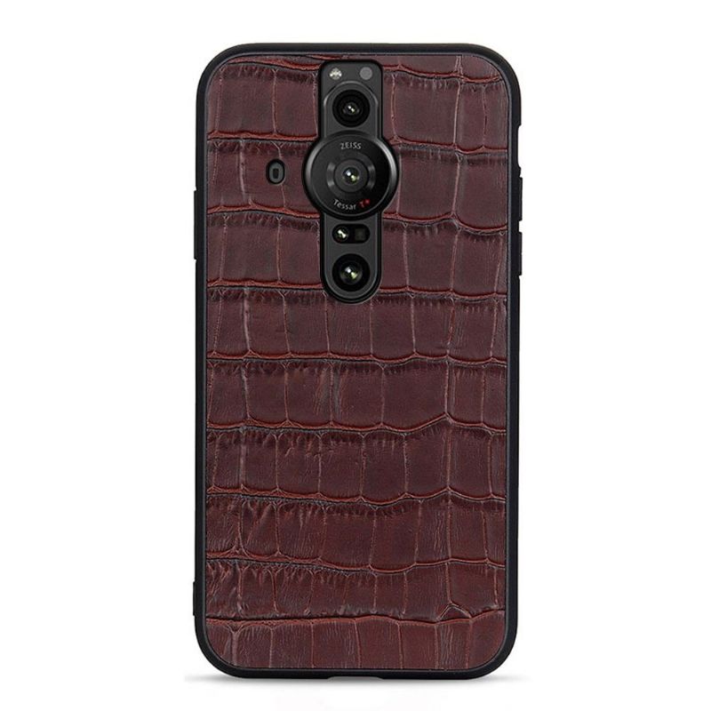 Coque Sony Xperia Pro-I Chic Croco