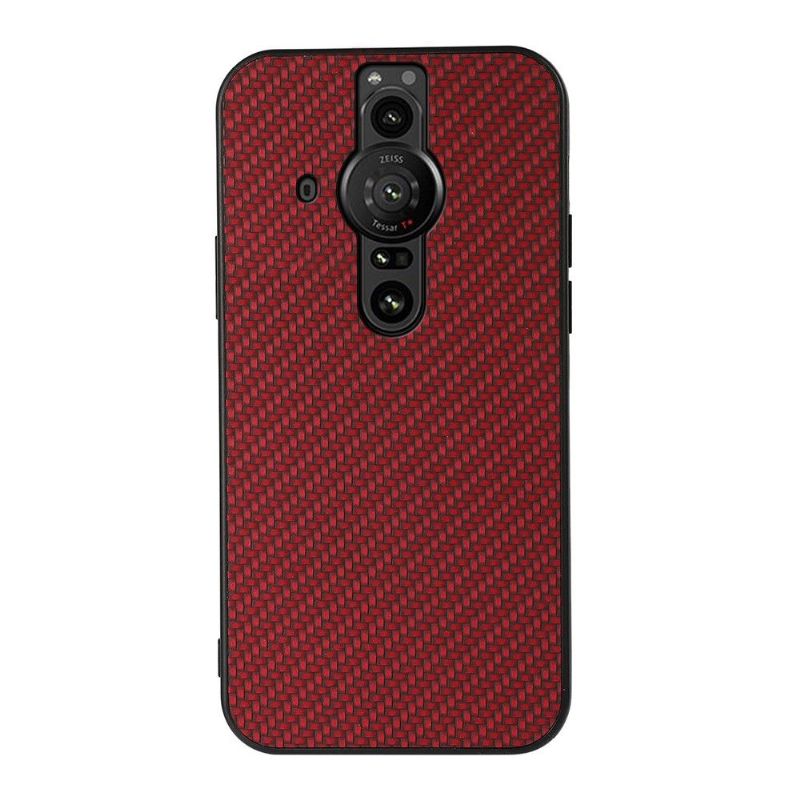 Coque Sony Xperia Pro-I Style Fibre de Carbone