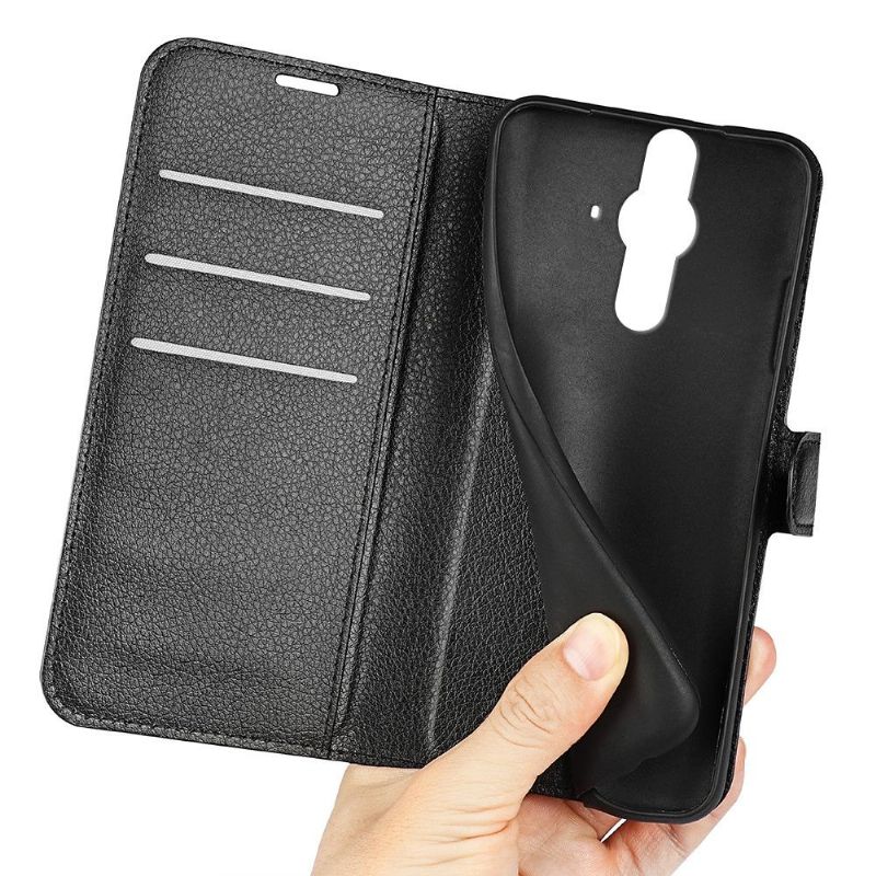 Housse portefeuille style cuir pour Sony Xperia Pro-I