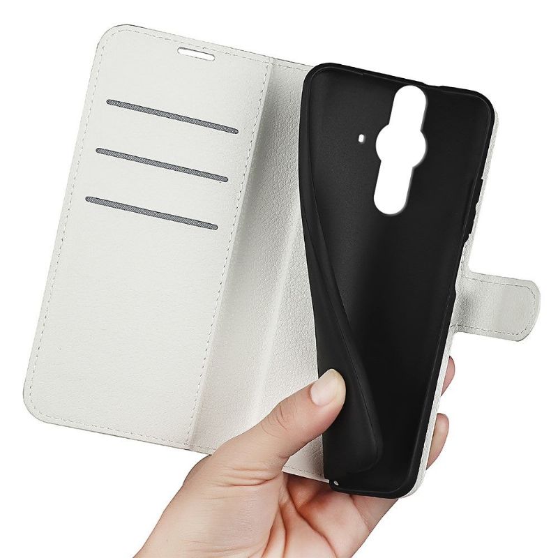 Housse portefeuille style cuir pour Sony Xperia Pro-I
