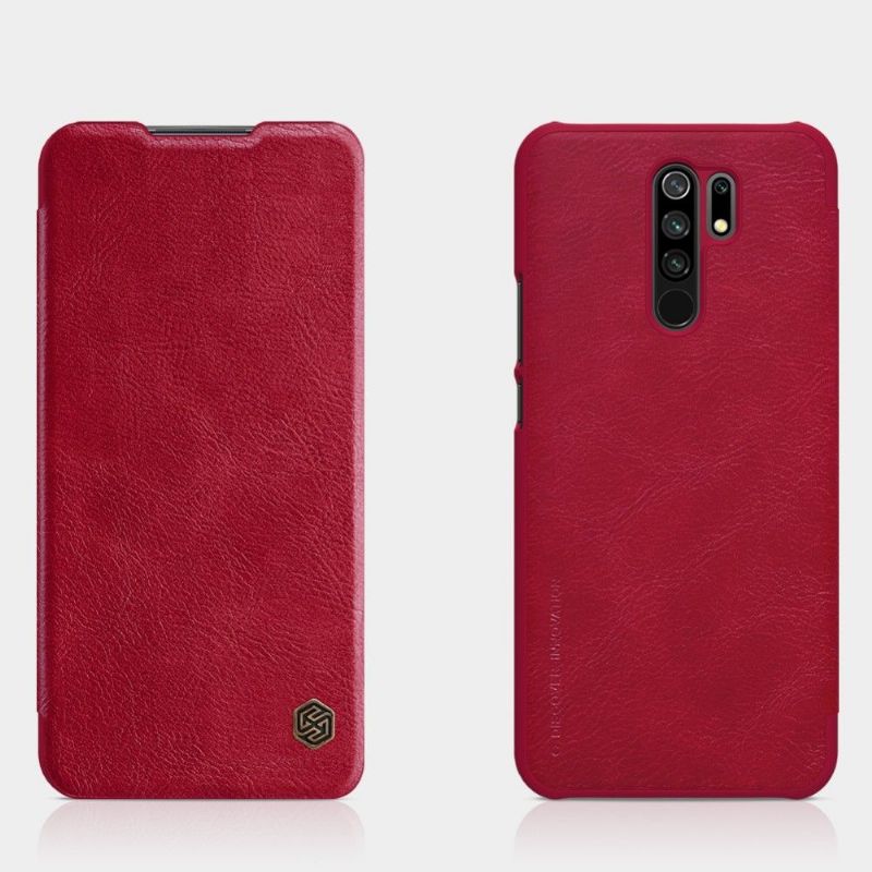 Housse Xiaomi Redmi 9 Qin Series Effet Cuir