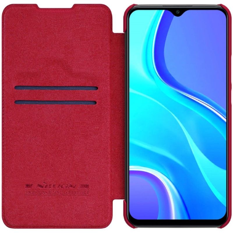 Housse Xiaomi Redmi 9 Qin Series Effet Cuir