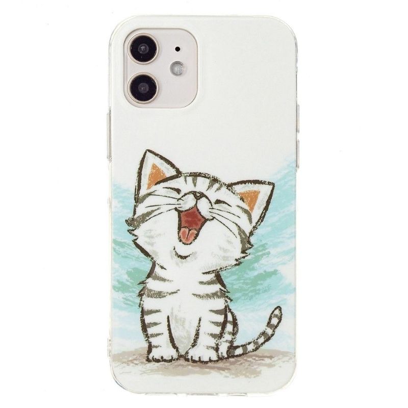 Coque iPhone 12 mini Fluorescente Chat content