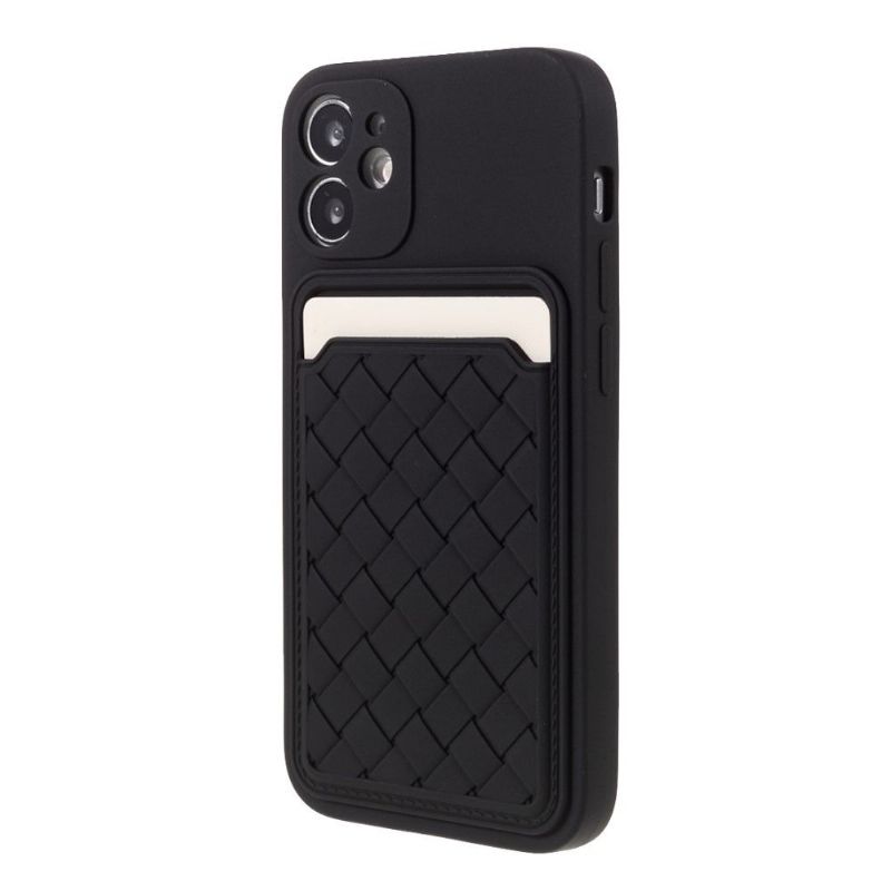 Coque iPhone 12 mini Silicone Porte Carte