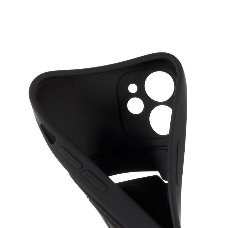 Coque iPhone 12 mini Silicone Porte Carte