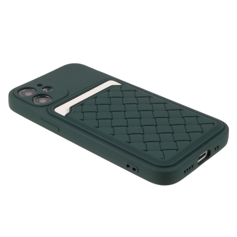 Coque iPhone 12 mini Silicone Porte Carte