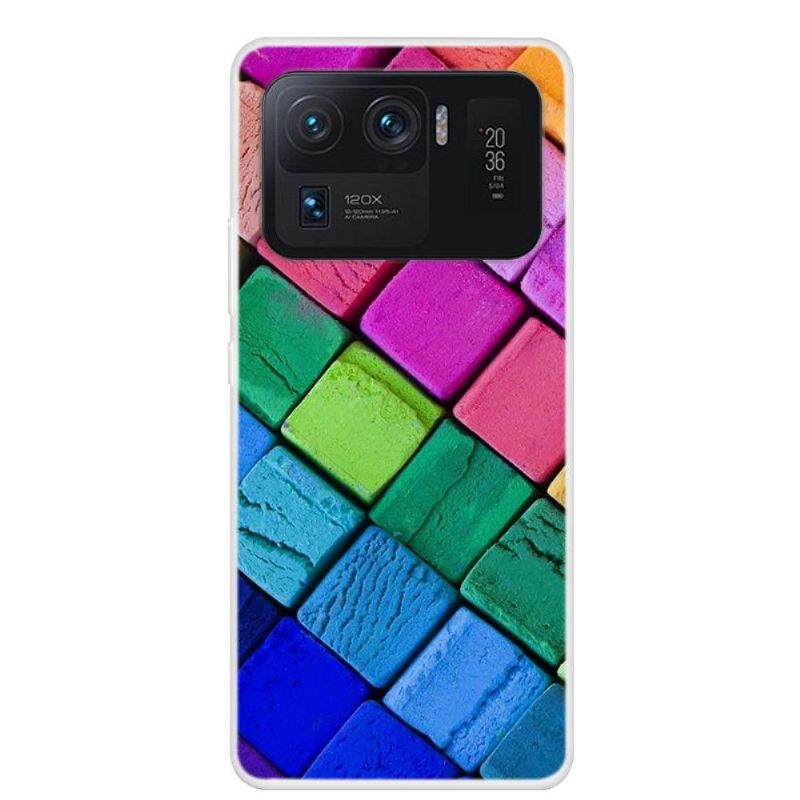 Coque Xiaomi Mi 11 Ultra Blocs Colorés