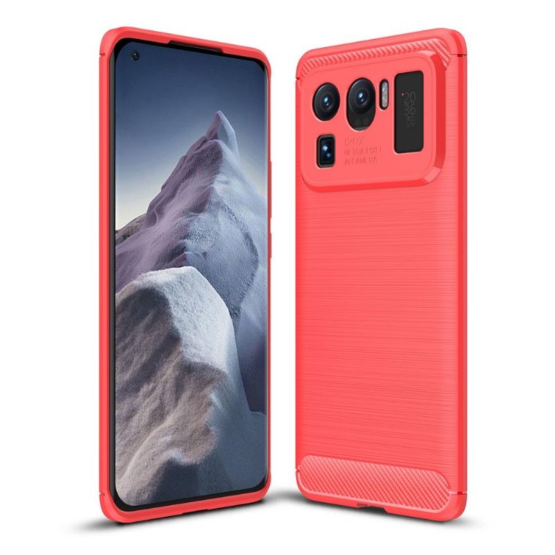Coque Xiaomi Mi 11 Ultra flexible effet brossé