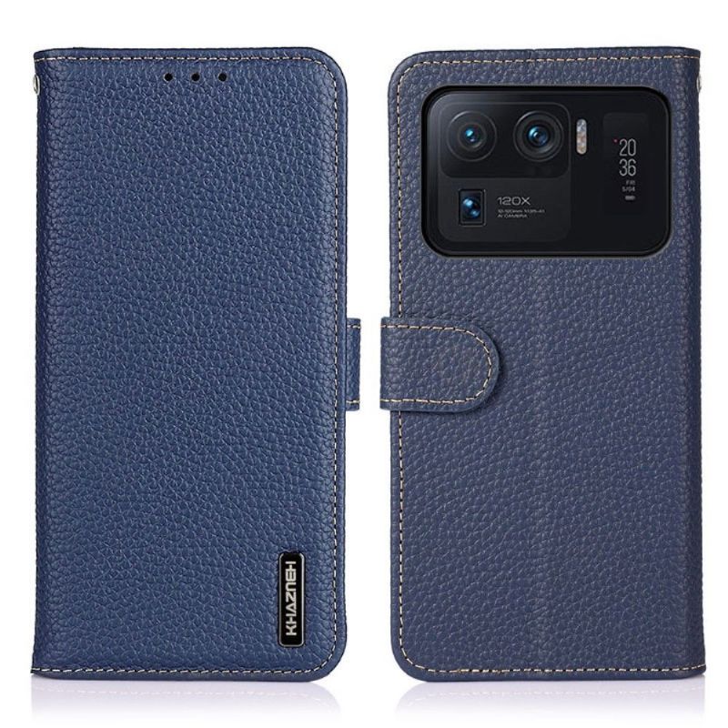 Housse Xiaomi Mi 11 Ultra Cuir Grainé KHAZNEH
