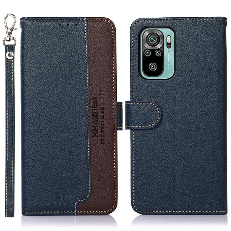 Housse Xiaomi Redmi Note 10 / Note 10S KHAZNEH coutures apparentes