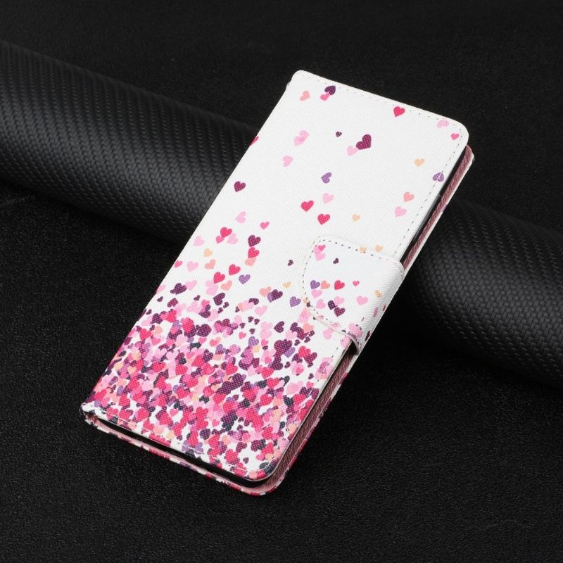 Housse Xiaomi Redmi Note 10 / Note 10S motifs coeurs