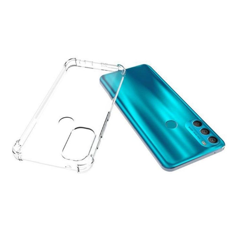 Coque Moto G71 5G transparente angles renforcés
