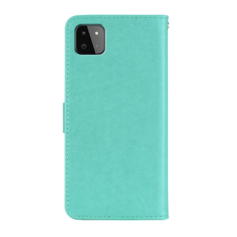 Housse Samsung Galaxy A22 5G Hibou en relief