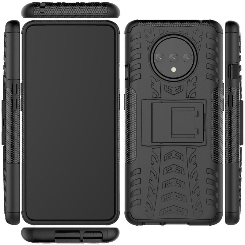 OnePlus 7T - Coque antidérapante avec support intégré