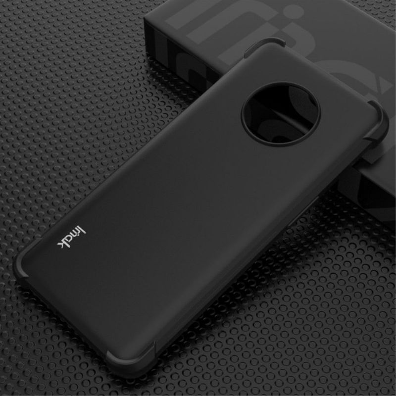 OnePlus 7T - Coque class protect - Noir métal