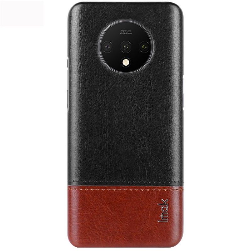 OnePlus 7T - Coque imak bicolore imitation cuir