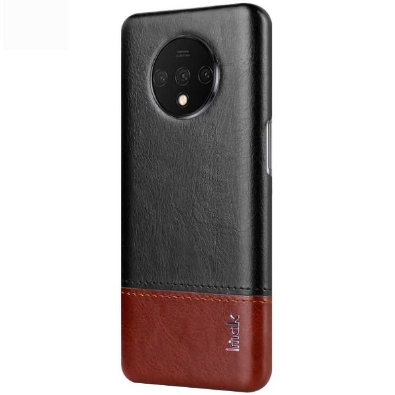 OnePlus 7T - Coque imak bicolore imitation cuir