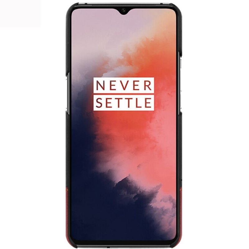 OnePlus 7T - Coque imak bicolore imitation cuir