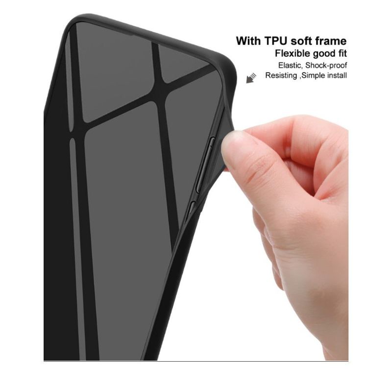 OnePlus 7T - Coque IMAK effet cuir premium
