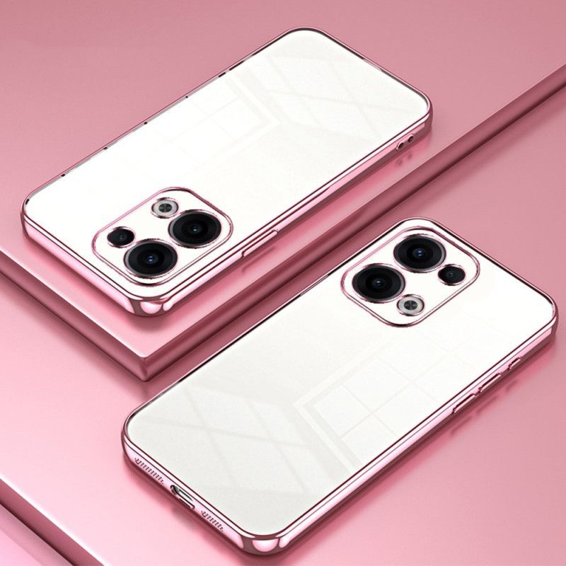 Coque Oppo Reno 13 5G Cadre Effet Métal