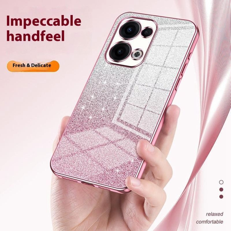 Coque Oppo Reno 13 5G Dégradé Paillettes