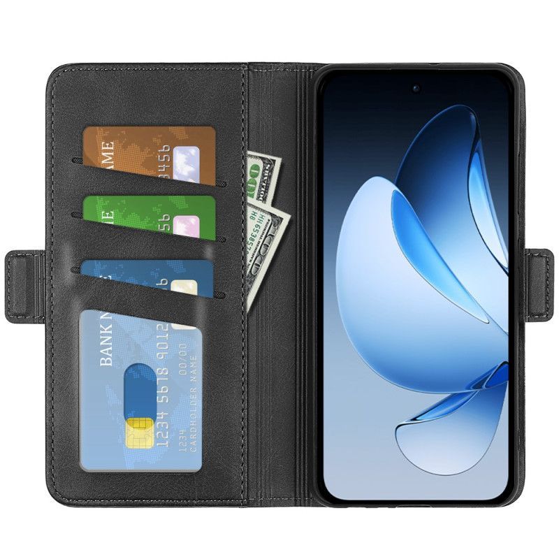 Housse Oppo Reno 13 5G Double Fermoir