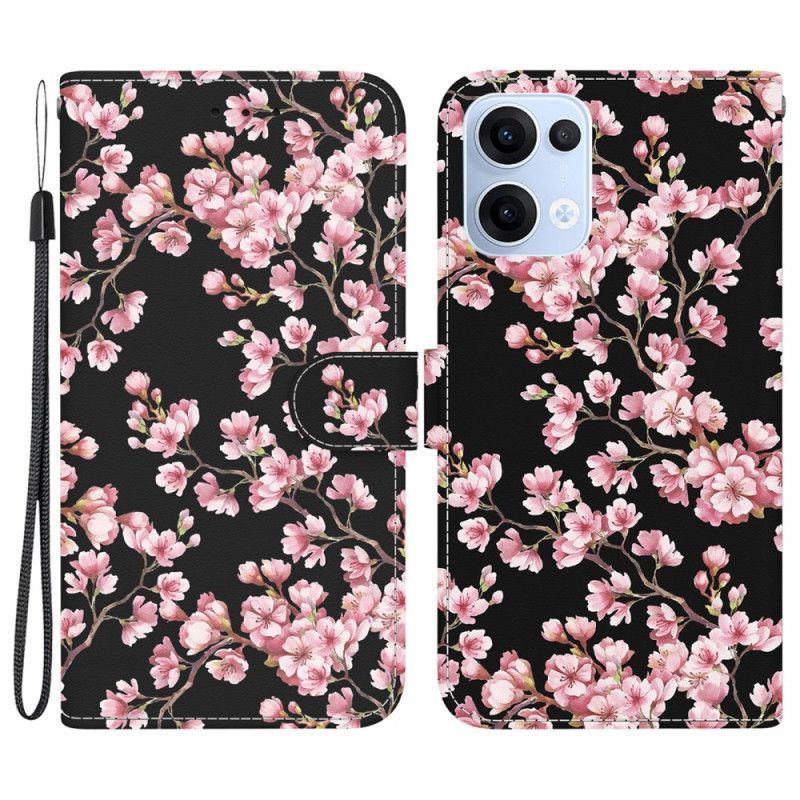 Housse Oppo Reno 13 5G Fleurs de Prunier