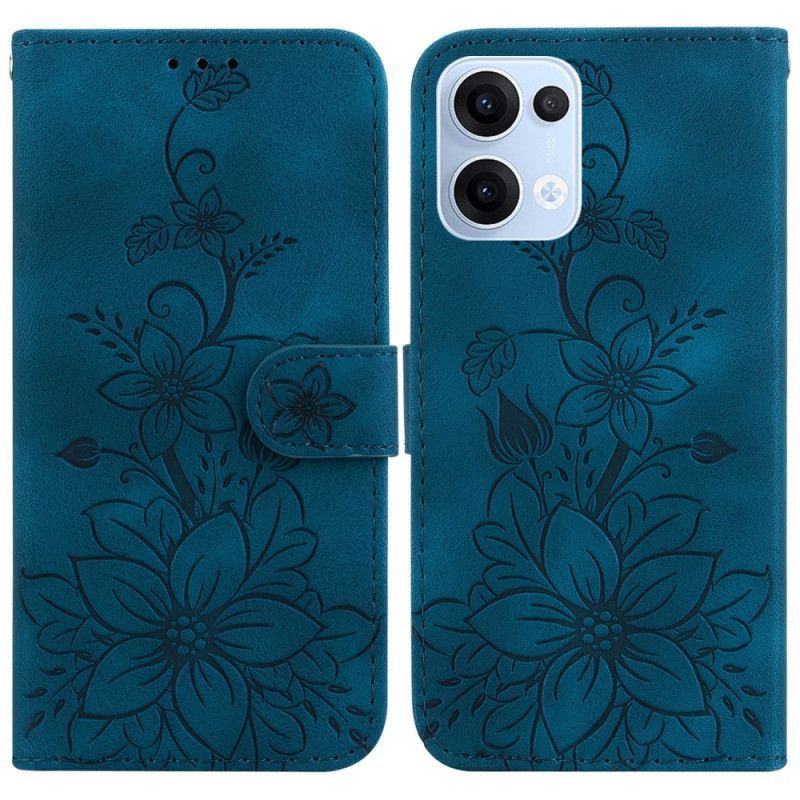 Housse Oppo Reno 13 5G Mootif Fleur de Lys