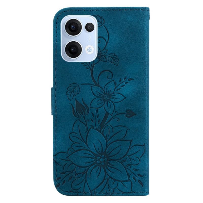 Housse Oppo Reno 13 5G Mootif Fleur de Lys