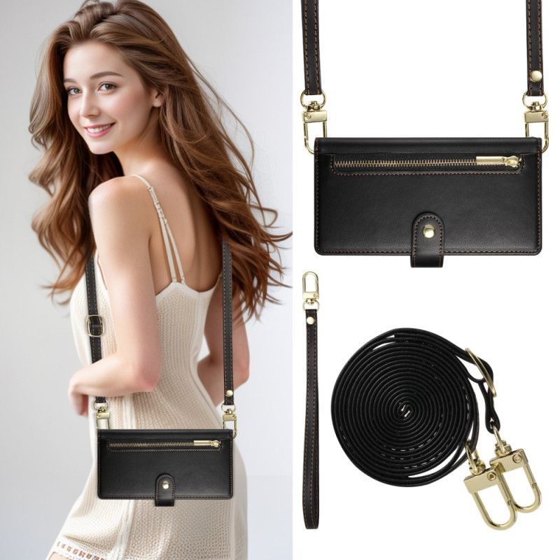 Housse Oppo Reno 13 5G Portefeuille et Lanières