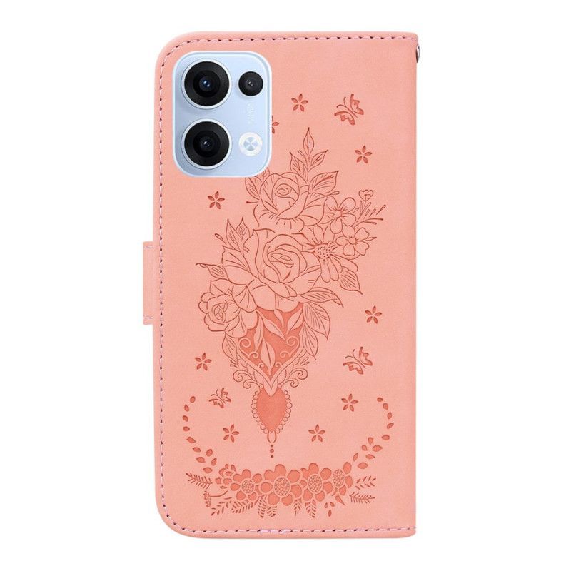 Housse Oppo Reno 13 5G Roses