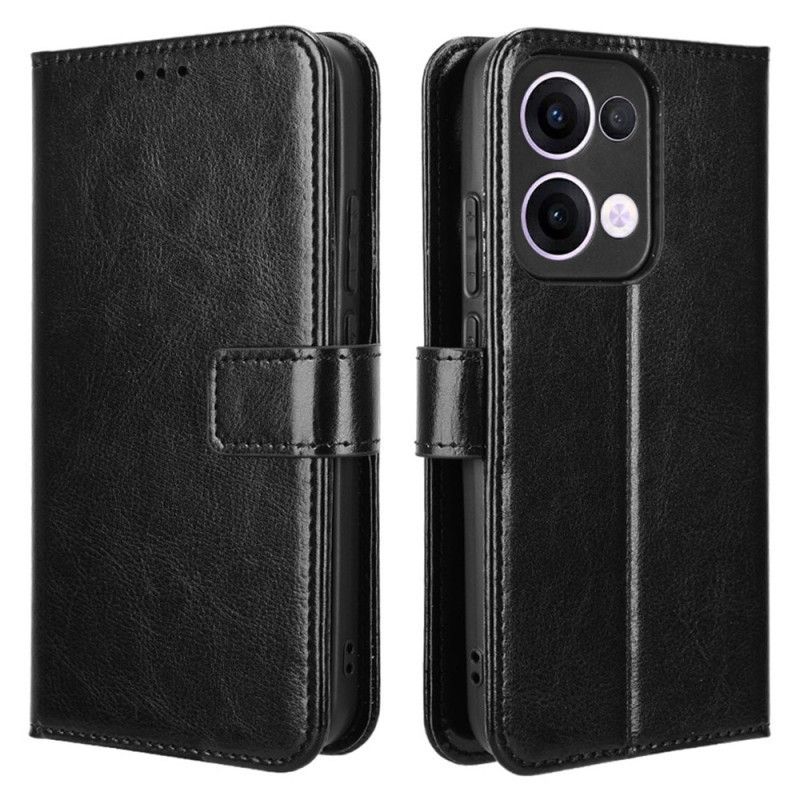 Housse Oppo Reno 13 5G Simili Cuir Flashy