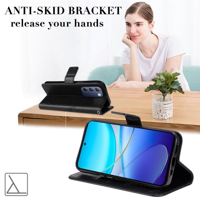 Housse Vivo V40 SE 5G Arbre et Chat