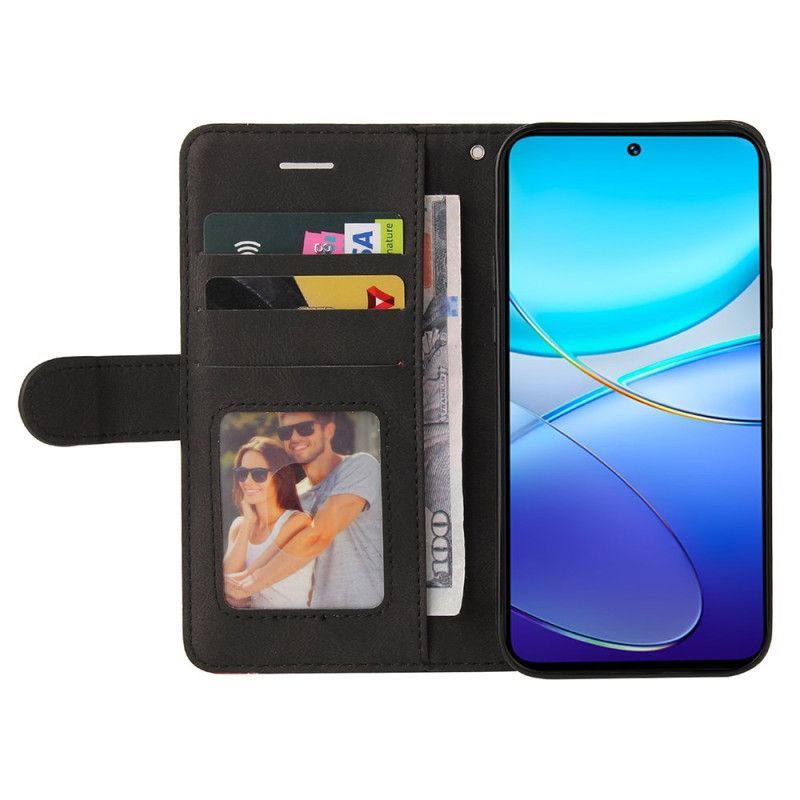 Housse Vivo V40 SE 5G Bicolore Ondulation