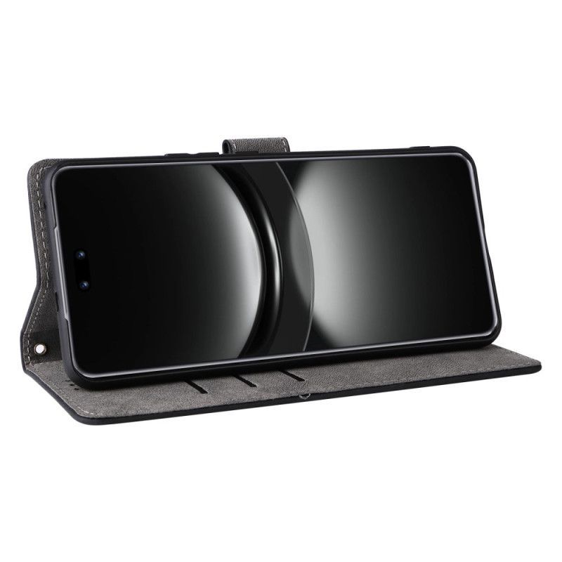 Housse Huawei Nova 13 5G Portefeuille Effet Daim RFID