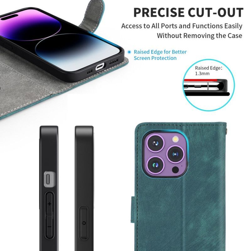 Housse Huawei Nova 13 5G Portefeuille Effet Daim RFID