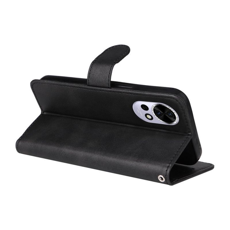 Housse Huawei Nova 13 Simili Cuir à Lanière