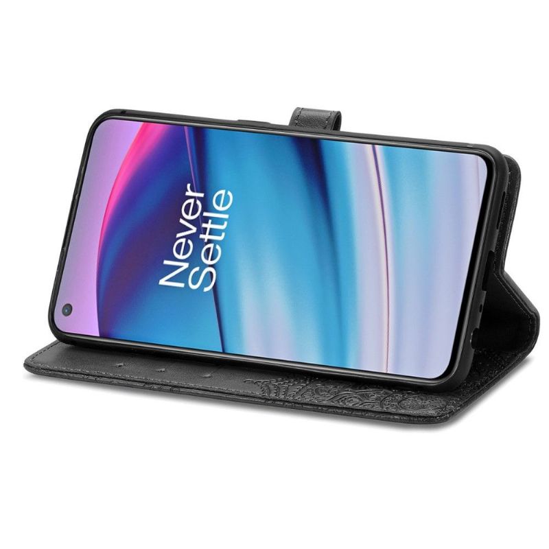 Housse OnePlus Nord CE 5G Mandala relief en simili cuir