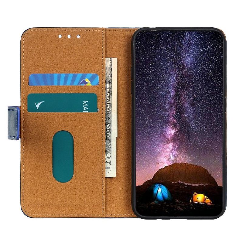 Housse OnePlus Nord CE 5G Mélodie Effet Cuir Fonction Support