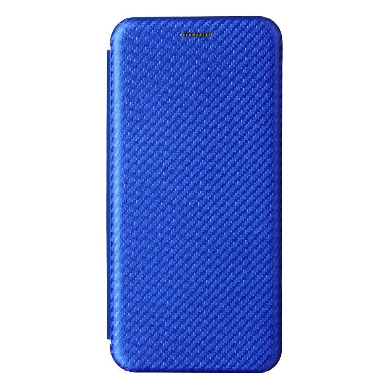 Housse OnePlus Nord CE 5G simili cuir style fibre de carbone