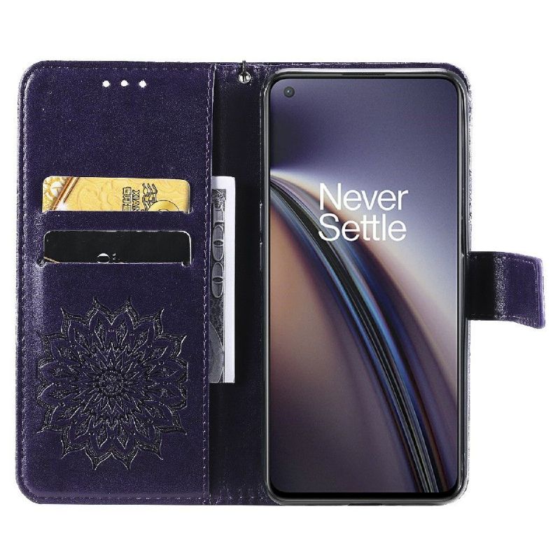 OnePlus Nord CE 5G - Housse Sunflower à lanière