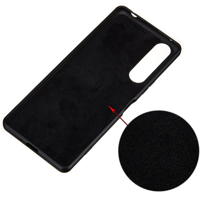 Coque à lanière silicone pour Sony Xperia 5 II