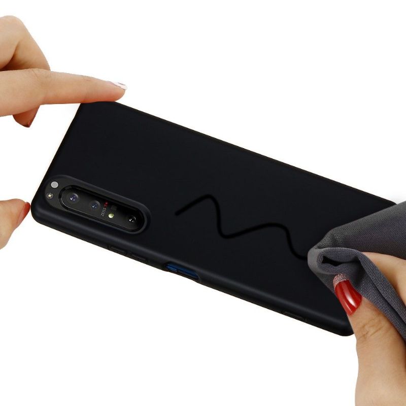 Coque à lanière silicone pour Sony Xperia 5 II