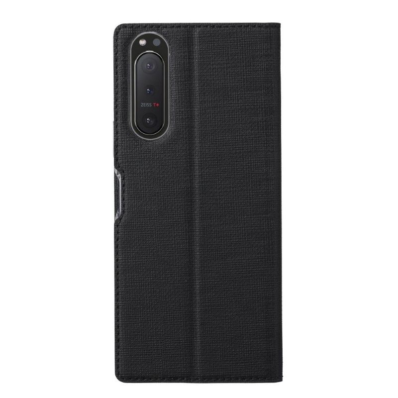 Housse Sony Xperia 5 II croisillons fonction support